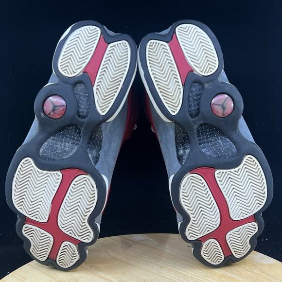 Jordan 13 Retro Shoes Mens Size 10 Gym Red Flint Grey DJ5982-600 - Picture 9 of 10